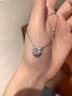 EIDI艾迪輕奢星點(diǎn)項(xiàng)鏈小眾設(shè)計(jì)感輕奢925銀項(xiàng)鏈禮物銀飾正品 輕奢星點(diǎn)項(xiàng)鏈（白石） 曬單實(shí)拍圖