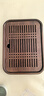 臣適茶盤(pán)家用托盤(pán)功夫茶具套裝2025新款茶海竹實(shí)木客廳儲水干泡小茶臺 黑檀色【福和小號27*20*5】茶盤(pán) 曬單實(shí)拍圖