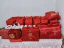 蘇泊爾（SUPOR）保溫壺結婚水壺紅色陪嫁一對暖壺家用玻璃內膽大容量熱水瓶 胭脂紅1.7L【對壺】禮袋+囍貼 曬單實(shí)拍圖