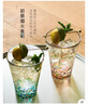 阿德利亞（ADERIA）日本進(jìn)口石塚硝子津輕手工玻璃清酒高檔茶水杯白酒杯套裝中秋送禮 【初祭金彩】305ml手工杯2只 曬單實(shí)拍圖