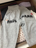 大嘴猴（paul frank）童裝兒童長(cháng)褲2025春秋款舒適休閑男女童多款運動(dòng)褲 33AB灰色 130 曬單實(shí)拍圖
