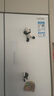 東芝（TOSHIBA）白珍珠546法式多門(mén)四開(kāi)門(mén)雙系統超薄零嵌小戶(hù)型家用電冰箱一級能效變頻國家補貼GR-RF546WI-PM171 曬單實(shí)拍圖