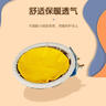 無(wú)印良品（MUJI）  使用了木棉的 動(dòng)物坐墊 椅墊 座墊 小熊貓4A 直徑34cm 曬單實(shí)拍圖