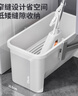 佳幫手海綿拖把搓洗免手洗盆水桶加大家用一拖凈清潔墩布拖布拖把清洗桶 曬單實(shí)拍圖