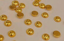 實(shí)時(shí)金【AU9999】水貝黃金珠寶金豆豆錠新年送人節日禮物理財投資收藏 金豆豆5g【帶證書(shū)】 曬單實(shí)拍圖