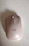 羅技（Logitech）M221無(wú)線(xiàn)鼠標 辦公鼠標 靜音鼠標 筆記本臺式機家用帶USB接收器 多色可選 M221 粉色 曬單實(shí)拍圖