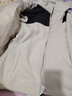 翊尚美沖鋒衣女三合一外套春秋冬款女加厚保暖2025衣服女裝風(fēng)衣白M 曬單實拍圖