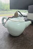 豐子汝窯茶壺臺灣單壺陶瓷天青色汝瓷開(kāi)片功夫茶具高檔家用側把泡茶壺 美人肩 200ml 曬單實(shí)拍圖