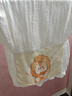 愛(ài)貝迪拉兒童吸汗巾幼兒園寶寶竹棉可寫(xiě)名字隔汗巾嬰幼兒a類(lèi)墊背漢巾四層L 曬單實(shí)拍圖