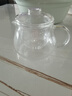 高茗玻璃泡茶壺加厚耐高溫企鵝壺家用帶過(guò)濾花茶壺茶水分離泡茶沏茶壺 曬單實(shí)拍圖