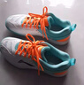 李寧（LI-NING）羽毛球鞋男女情侶款火箭鞋網(wǎng)球鞋乒乓球鞋貼地飛行運動(dòng)鞋 曬單實(shí)拍圖