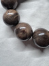 梵心閣金絲楠手串滿(mǎn)波紋陰沉木佛珠老綠料小葉楨楠沉香級烏木文玩送禮 水波紋20mm*12顆 曬單實(shí)拍圖
