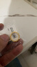 夢金園黃金戒指 古法足金泥鰍背素圈可調(diào)節(jié)指環(huán)男女同款戒 生日禮物 約6.34g-面寬約5mm-克重多退少補 曬單實拍圖