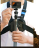 TELESIN(泰迅)大疆a(chǎn)ction5pro 4快拆胸帶gopro13 12胸前固定支架insta360 ace pro胸戴騎行摩托車支架 曬單實(shí)拍圖