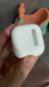 Apple/蘋果 AirPods 4 搭配USB-C充電盒 蘋果耳機 藍牙耳機 適用iPhone/iPad/Mac 四代 曬單實拍圖