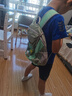 KKN兒童戶(hù)外背包輕便大容量1-6年級登山研學(xué)旅游男女雙肩包 15L灰綠 曬單實(shí)拍圖