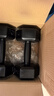 特步（XTEP）啞鈴男女士六角家用運動(dòng)健身器材舉重組合套裝包膠小亞玲2KG*2 曬單實(shí)拍圖