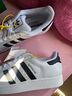 阿迪達斯adidas三葉草貝殼頭SUPERSTAR男女休閑鞋EG4958 40碼 曬單實(shí)拍圖