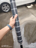 翰鷗斐24骨防水套雨傘自動(dòng)長(cháng)柄傘男士大號雙人加大抗風(fēng)暴雨專(zhuān)用黑 星空黑-自動(dòng)24骨加大【自帶防水套】 傘下直徑11 曬單實(shí)拍圖