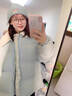 詩(shī)丹蕊韓系拼接藍色碎花翻領(lǐng)棉服外套女冬季新款甜美加厚面包服羽棉襖絨 藍色拼接 均碼 【可備注碼數】 曬單實(shí)拍圖