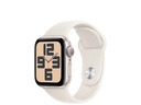Apple/蘋果 Watch SE 智能手表GPS款40毫米星光色鋁金屬表殼星光色運動型表帶M/L MXF53CH/B 曬單實拍圖