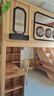 簡(jiǎn)木汐太空艙全實(shí)木上下床帶衣柜組合錯層床上床下桌交錯式雙層床兒童床 上鋪+梯柜+書(shū)柜書(shū)桌 1.5*2米 曬單實(shí)拍圖