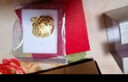 菜百首飾 黃金吊墜 足金歲歲平安福字寶寶金鎖不含鏈 計(jì)價(jià) 約4.40克 曬單實(shí)拍圖