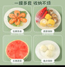 家立幫保鮮罩 500只 一次性食品級保鮮膜套 強韌不易破 餐具高適配 曬單實(shí)拍圖
