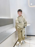 G.DUCKKIDS小黃鴨兒童裝男童春裝套裝2025新款春秋款男孩衛衣運動(dòng)大童酷帥氣 卡其 160 cm 曬單實(shí)拍圖