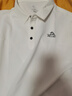 伯希和（Pelliot）戶外速干polo衫商務(wù)T恤男女速干衣夏季短袖翻領(lǐng)半袖11421507白L 曬單實(shí)拍圖