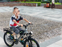 鳳凰（Phoenix）兒童自行車6-12歲中大童男孩山地車青少年變速學(xué)生車單車小學(xué)生車 A6- 亮銀色- 單速輻條輪-帶后座架 20寸(適合身高130-150cm) 曬單實(shí)拍圖