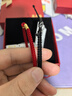 周六福（ZLF）  黃金手繩足金1314情侶款男女編織手繩手飾送禮 計價(jià) 紅繩款-0.4g 曬單實(shí)拍圖