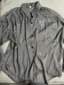 冰絲防曬襯衫女夏季薄款開(kāi)衫設計感小眾垂感罩衫襯衣外套上衣 灰色 均碼 80-140斤 曬單實(shí)拍圖