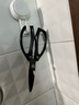 王麻子 廚房剪刀雞骨剪鍍鈦防銹剪刀 剪骨頭雞腳剪魚肉食物多功能剪子 曬單實拍圖