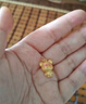 周大生黃金吊墜女足金硬金心動(dòng)小熊掛墜生日禮物送女友 1.05g 曬單實(shí)拍圖