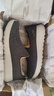 斯凱奇（Skechers）男鞋夏季透氣舒適一腳蹬休閑鞋輕便健步中老年百搭防滑運(yùn)動(dòng)鞋 54609-黑色/灰色BKGY 42 曬單實(shí)拍圖