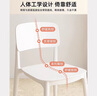 苡茉餐椅學(xué)習(xí)椅辦公椅休閑椅子凳子塑料椅子書桌椅化妝椅電腦椅子百搭 曬單實(shí)拍圖