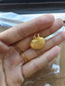 周生生富貴如意寶寶長(cháng)命鎖 黃金吊墜金鎖足金掛墜不含項鏈 09300P計價(jià) 3.24克(含工費100元) 曬單實(shí)拍圖