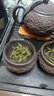 藏壺天下【七夕禮物】 宜興高工紫砂壺西施壺倪新安純手工雕刻大容量茶壺 黑金砂款 曬單實(shí)拍圖