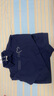 Tory Burch  湯麗柏琦【限時(shí)禮遇】 棉質(zhì)心形裝飾長(cháng)袖POLO衫TB 166444 中調海軍藍 411 M 推薦115-125斤 曬單實(shí)拍圖