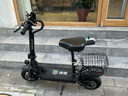 綠源電動(dòng)滑板車鋰電池便攜可折疊電動(dòng)車成人兩輪代步車迷你電動(dòng)車 48V/110-130里/800W/智能AI/帶座 曬單實(shí)拍圖