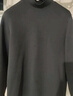 布先生半高領(lǐng)打底長(cháng)袖上衣秋冬新款休閑男士t恤 礦石灰 L/175  曬單實(shí)拍圖