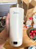 美的（Midea）便攜式電熱水杯 電熱水壺 保溫燒水杯 350ml迷你便攜式旅行出差 智能恒溫加熱杯 316L不銹鋼無(wú)異味 0.35L 【精準控溫】MK-DB35X22 曬單實(shí)拍圖