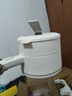 美的（Midea）電煮鍋 小電鍋 宿舍小鍋 電熱鍋 學(xué)生宿舍泡面電火鍋 多功能多用途蒸煮一體鍋電蒸鍋 1.6L 【配蒸籠】MC-XZE2017 曬單實(shí)拍圖