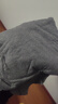 三槍?zhuān)═HREEGUN）男女情侶套裝秋衣秋褲純棉睡衣薄款抗菌防螨抗靜電內穿保暖內衣 【太空芯】淺麻灰男 XL 曬單實(shí)拍圖