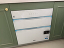 海爾（Haier）130L【小紅花廚電-綻放版】嵌入式消毒柜 滅菌艙系列大容量消毒柜三門(mén)三抽 白色母嬰消毒柜 EB130B 曬單實(shí)拍圖