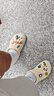 卡駱馳crocs洞洞鞋貝雅卡駱班輕便耐磨一腳蹬休閑鞋|205089 冬日白/彩色-1LI 41 /42(260mm) 曬單實拍圖