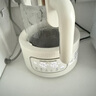 摩飛電器（Morphyrichards）全玻璃養(yǎng)生壺家用燒水壺多段控溫電熱水壺極速風(fēng)冷恒溫壺沖奶泡奶機(jī)MR5602 1.2L 椰奶白 曬單實(shí)拍圖