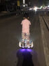 領(lǐng)奧電動(dòng)兒童智能平衡車(chē)3-6-12歲體感10歲到15歲以上腿控成年人兩輪自動(dòng)手扶雙輪新款平行車(chē) K6旗艦白54V【三控+APP+炫光輪】 曬單實(shí)拍圖