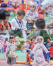 G.DUCKKIDS小黃鴨馬面裙女童套裝兒童漢服傣族服裝少數民族表演服女孩兩件套 傣族服套裝花紋 110 尺碼4~5歲【100-110cm】 曬單實(shí)拍圖